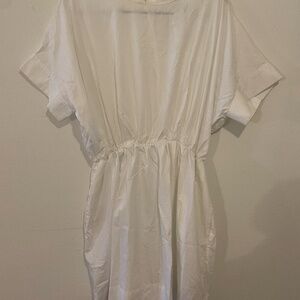Banana Republic White Dress (Sz L) - NWT